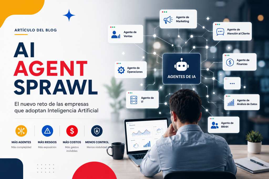 AI Agent Sprawl: el nuevo problema que tendrán las empresas que adopten inteligencia artificial